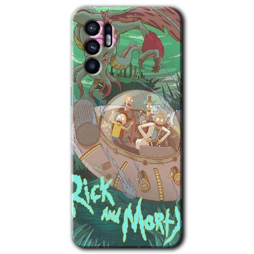 Oppo Reno 6 Kılıf HD Desen Baskılı Arka Kapak + Temperli Cam - Bad Breaking