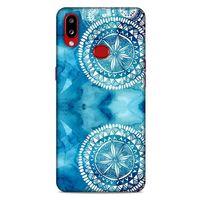 Samsung Galaxy A10s Uyumlu Kılıf Mavi Delisi (45) Liquid Air Kılıf Suluboya Motif