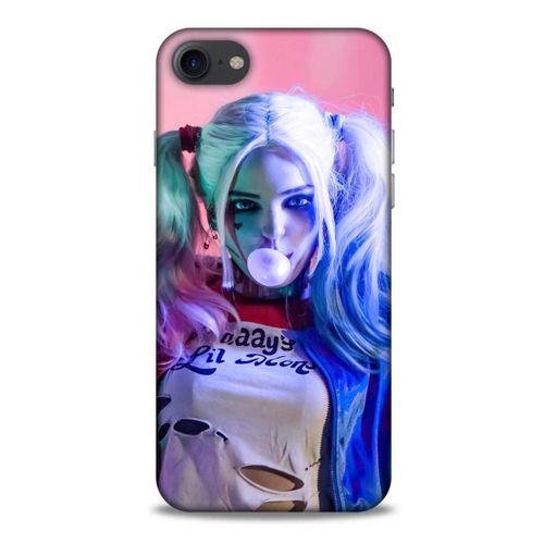 Apple Iphone 7 Uyumlu Kılıf Harley Quinn (10) Full Koruma Kılıfı Pembe