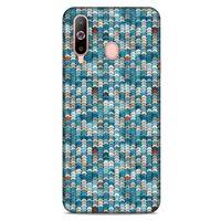 Geometrix 76 Samsung Galaxy A60 Kılıf Silikon Kapak