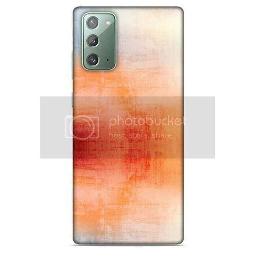 Paslı Renkler Turuncu Xiaomi Redmi 9A Kılıf