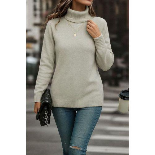 Kadın Uzun Kollu Balıkçı Yaka Triko Bluz