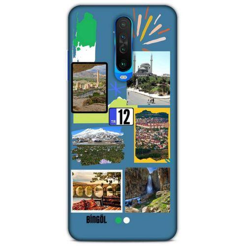 Lopard Xiaomi Redmi K30 Uyumlu Kılıf Şehirli ※ (12) Bingöl Koruyucu Silikon