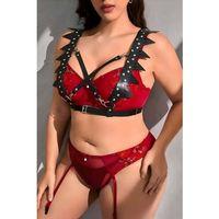 Fantazi Deri Seksi Göğüs Harness - Brf1166