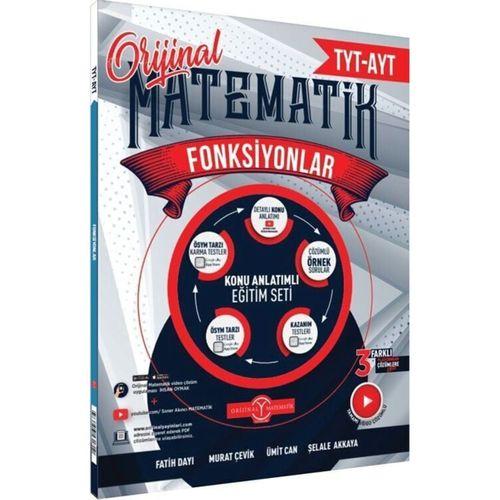 TYT AYT Matematik Fonksiyonlar Konu Anlatımlı Eğitim Seti Orijinal Yayınları