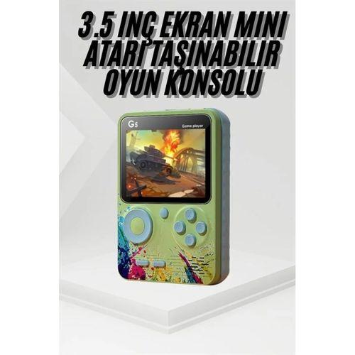 Game Box Oyun Konsolu 500 Retro Oyunlu Mini Taşınabilir 3 İnç