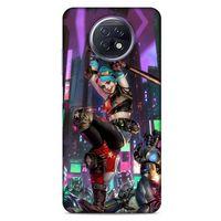 Xiaomi Redmi Note 9T Uyumlu Kılıf Harley Quinn (29) Arka Koruma Kılıfı Koyu haki
