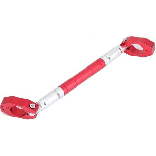 SEVGENT 22Mm Alüminyum Alaşımlı Uzunluğu Ayarlanabilir Gidon Dengeleyici Bar Kırmızı