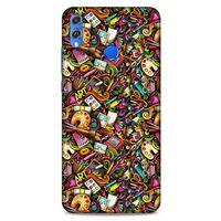 Graffitix (18) Desenli Silikon Kapak Huawei Honor 8x Kılıf