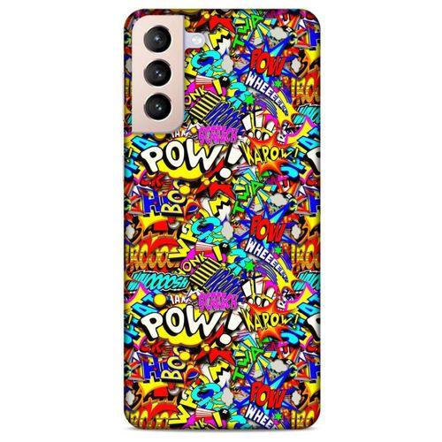 Lopard Samsung Galaxy S21 Plus Uyumlu Kılıf Graffitix (33) Hybrid Kılıf