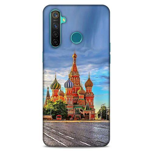 Oppo Realme 5 Pro Kılıf Dünya Mimarisi (22) Tam Koruma Kılıfı Aziz Vasil Rusya
