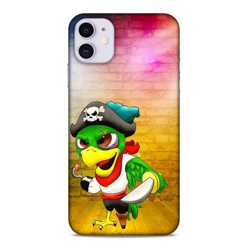 Lopard Apple Iphone 11 Uyumlu Kılıf GameX (28) Arka Kapak Korsan Papağan