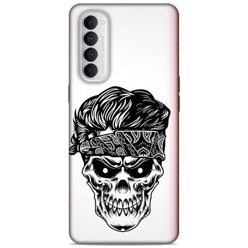 Lopard Oppo Reno 4 Pro Uyumlu Kılıf Tattoo's (26) Tpu Silikon Kılıf İskelet