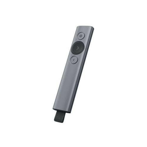 LOGITECH 910-004861, Spotlight Wireless Presenter, Sunum Cihazı (Gri)