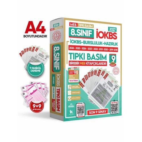 2026 8 Sınıf LGS-İOKBS Tıpkı Basım ve ÖZGÜN Yeni Nesil Deneme Seti 23lü(9+8+6) ALTIN PAKET TG Çözüm