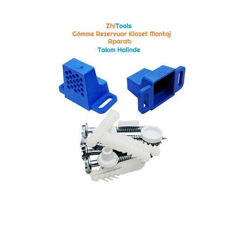 Zhltools Asma Klozet Montaj Aparatı Çektirmeli Duvara Sıfırlama