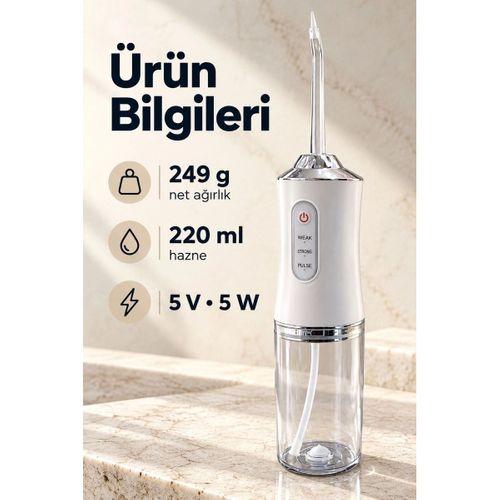 Üç Kademeli Ağız Duşu Tek Tuşla Mod Seçimi