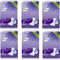 Tena Lady Maxi Night 6 damla Kadın Mesane Pedi 12'li 6 paket / 72 adet
