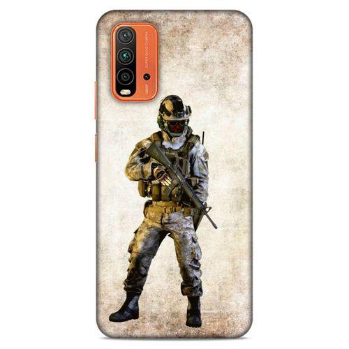 Lopard Xiaomi Redmi 9T Uyumlu Kılıf GameX (21) Koruyucu Kapak Soldier