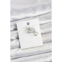 Gümüş Renk Zirkon Taşlı Yıldız Model Kıkırdak Earcuff Küpe - TJ-BKP11616