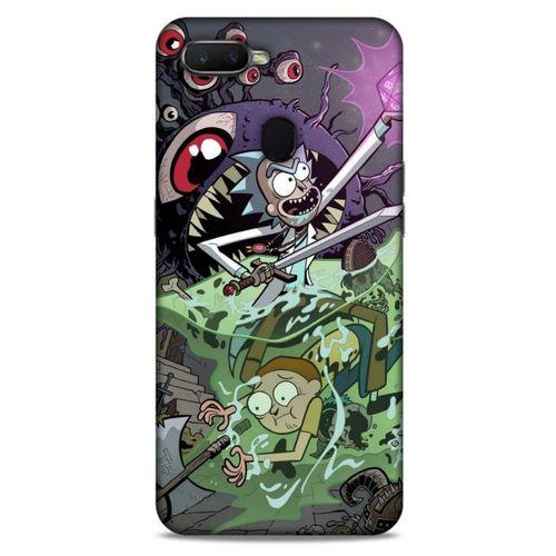 Oppo Ax7 Uyumlu Kılıf Rick And Morty (25) Antişok Kapak Tricia Lange