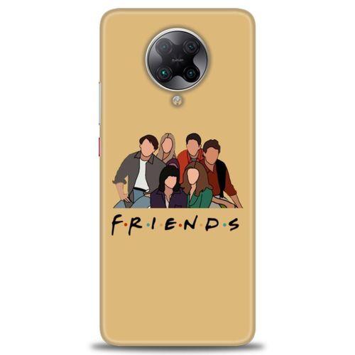 Xiaomi Poco F2 Pro Kılıf HD Baskılı Kılıf - Friends + Tam Ekran Koruyucu