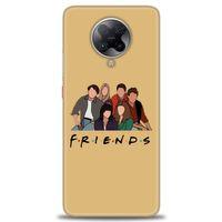 Xiaomi Poco F2 Pro Kılıf HD Baskılı Kılıf - Friends + Tam Ekran Koruyucu