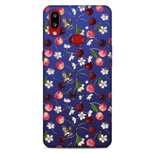Frutix Kiraz 02 Samsung Galaxy A10s Kılıf Desenli Silikon