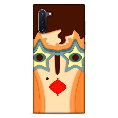 Lopard Samsung Galaxy Note 10 Uyumlu Kılıf Soyut Sanat (2) Desenli Kabı