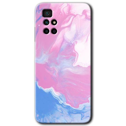 Redmi 10 Kılıf HD Desen Baskılı Arka Kapak - Liquid Lekeler Art