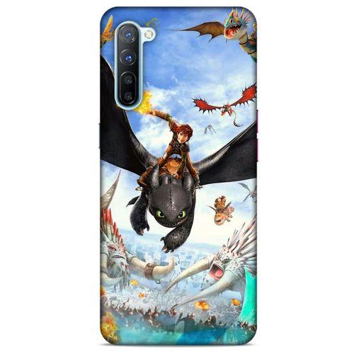 Oppo Reno 3 Kılıf Dragons (32) Soft Silikon Kılıf Ejderhanı Nasıl Eğitirsin