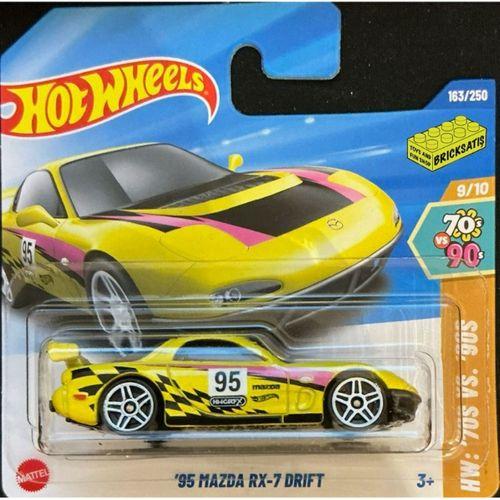 Hot Wheels Tekli Arabalar '95 Mazda RX-7 Drift HYY95 ('70s vs '90s)