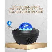 Bluetooth & Usb Müzik Çalar Gece Lambası – 50 m² Kapsama, Uzaktan Kumanda