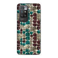 Xiaomi Redmi 10 Uyumlu Kılıf Romans (36) Glitter Kılıf Kahverengi