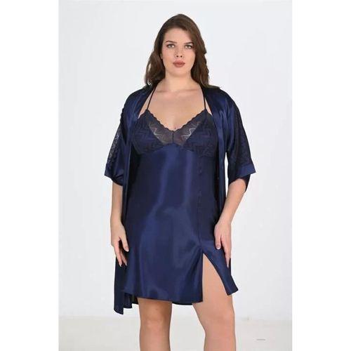 2'li Lacivert Sabahlık Takımı Bigsize 6215