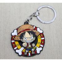 Metal Dönen Luffy Anahtarlık