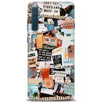 Samsung Galaxy A9 2018 Kılıf HD Baskılı Kılıf - Sun Rise + Tam Ekran Koruyucu