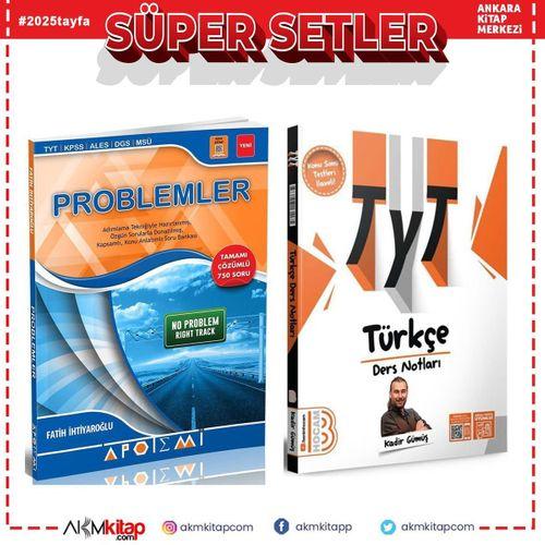 Benim Hocam TYT Türkçe Video Ders Notları ve Apotemi Problemler Soru Bankası 2 Kitap Set