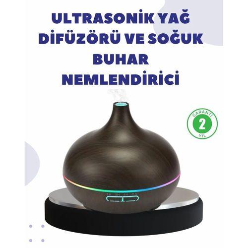 Bn01 Uçucu Yağ Uyumlu Renkli Led Işıklı Nemlendirici