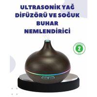 Bn01 Uçucu Yağ Uyumlu Renkli Led Işıklı Nemlendirici