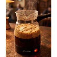 Cam Cezveli Türk Kahvesi Makinesi 650w 5 Fincan Kapasiteli Elektrikli Kahve Makinesi