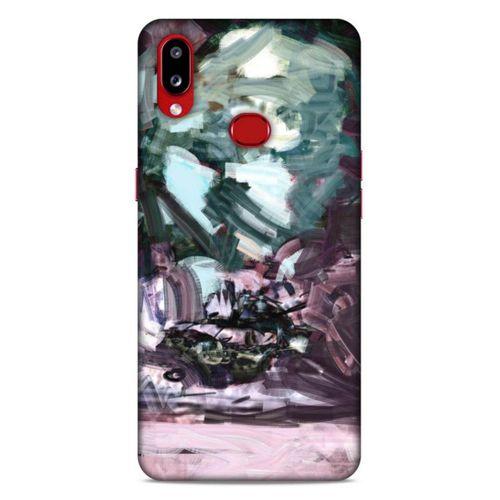 Lopard Samsung Galaxy A10s Uyumlu Kılıf Soyut Sanat (39) Baskılı Liquid Crystal Kılıf