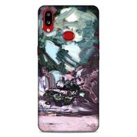 Lopard Samsung Galaxy A10s Uyumlu Kılıf Soyut Sanat (39) Baskılı Liquid Crystal Kılıf