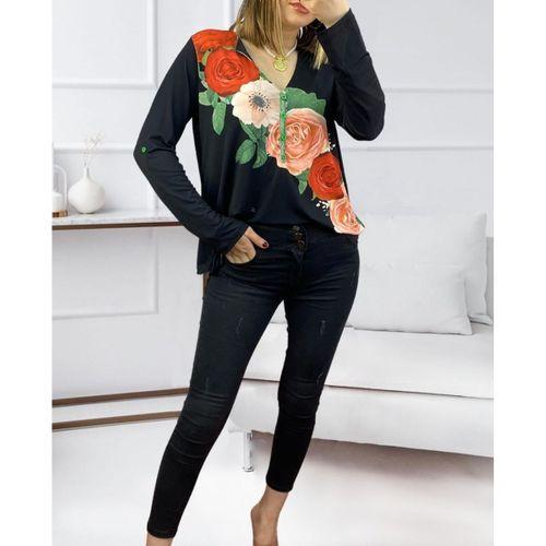 Yüksek Bel Likralı Kot Pantolon