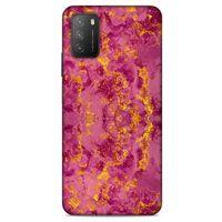 Lopard Xiaomi Poco M3 Uyumlu Kılıf Mermer Desenli (35) Fit Design Kılıf