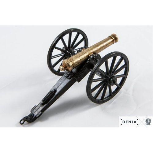 Denix Koleksiyon Grubu-İÇ SAVAŞ TOPU, ABD 1857.-Orijinalden ilham alan tasarım-JDNX446-12 cm