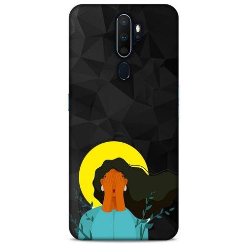 Oppo A5 2020 Kılıf Depresyon (9) Kılıf Siyah Mavi