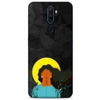 Oppo A5 2020 Kılıf Depresyon (9) Kılıf Siyah Mavi