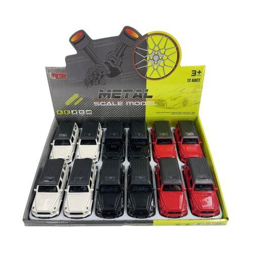Eğitici Oyuncak KM-3271D Vardem  Çek Bırak Işıklı ve Sesli Model Mrs Metal Araba 1:24