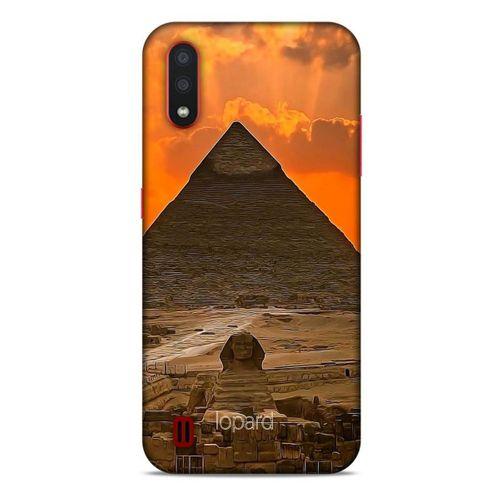 Samsung Galaxy A01 Kılıf Dünya Mimarisi (25) Antişok Kapak Giza Piramitler Mısır